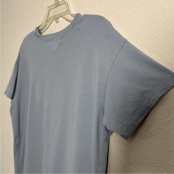 Madewell Women’s Med Blue T-Shirt It Comes In Waves 100% Cotton Short Sleeves - Picture 8 of 11